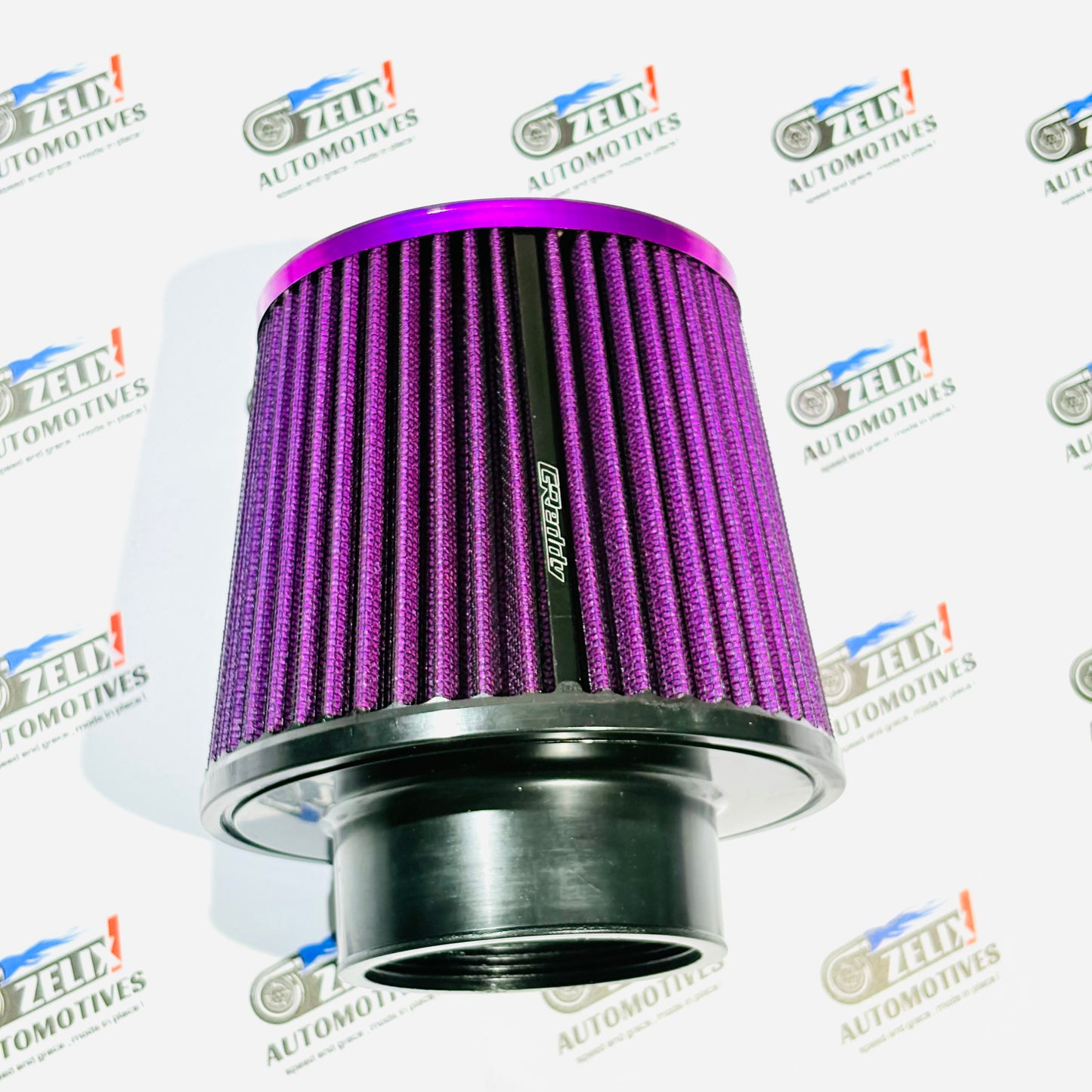 GReddy Dual Induction Air Filter | Universal High-Performance Air Intake (76–92mm Inlet)