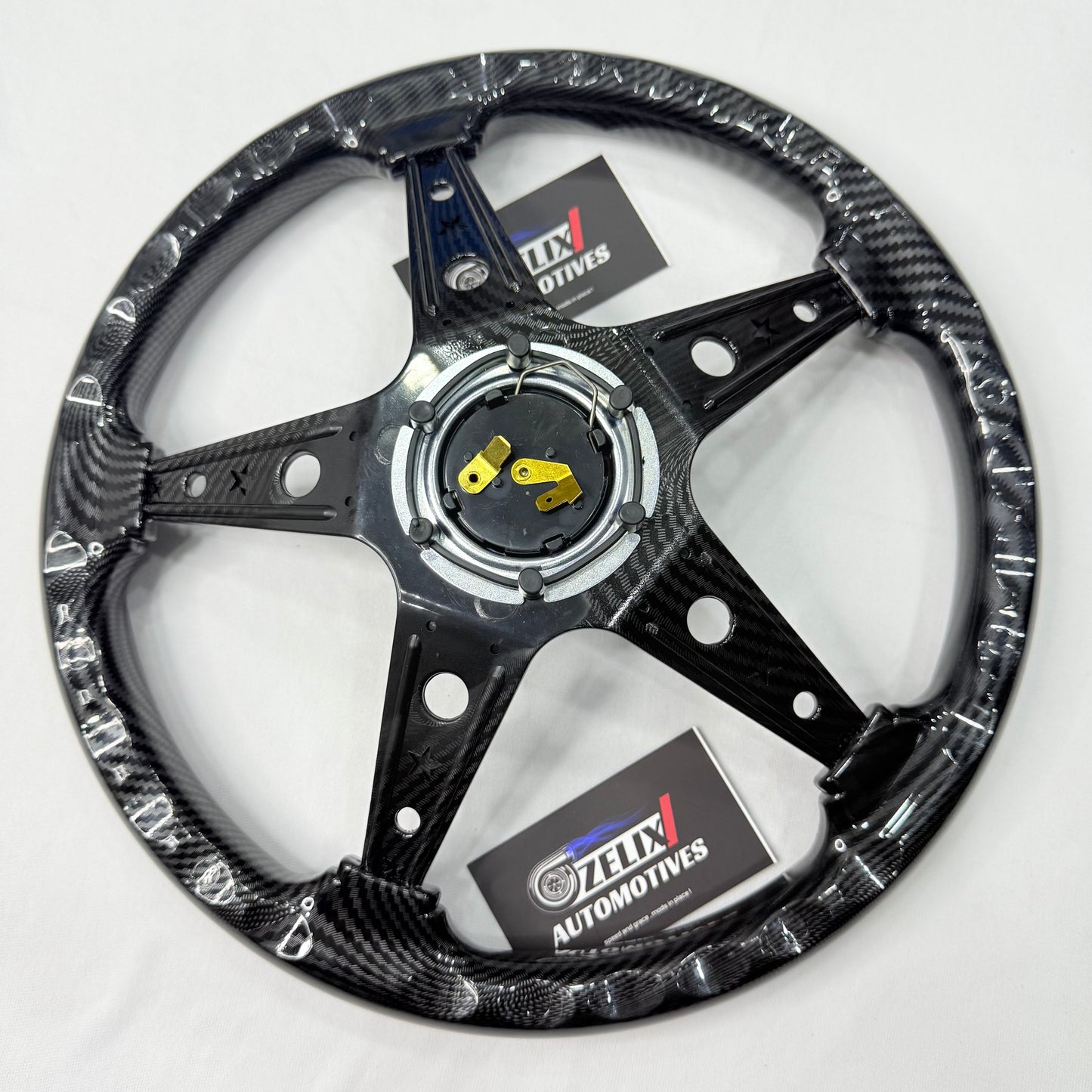 SPARCO 14 Inch 5 Spoke Carbon Steering Wheel