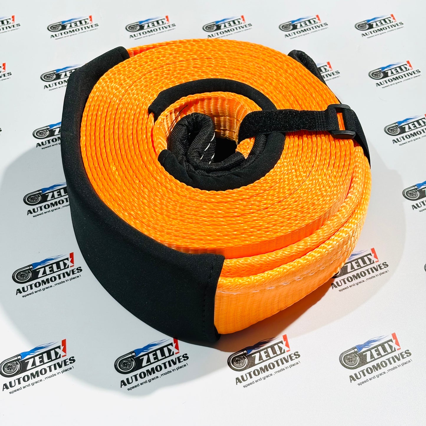 Glaretec Recovery Tow Strap | Off-Rode Gear with capacity of 12-Ton Recovery