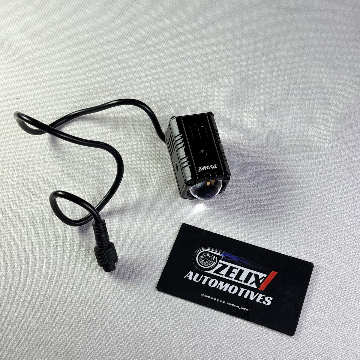 Zimmer ZM1 Compact Series LED Projector | Blue Lens | Dual Color