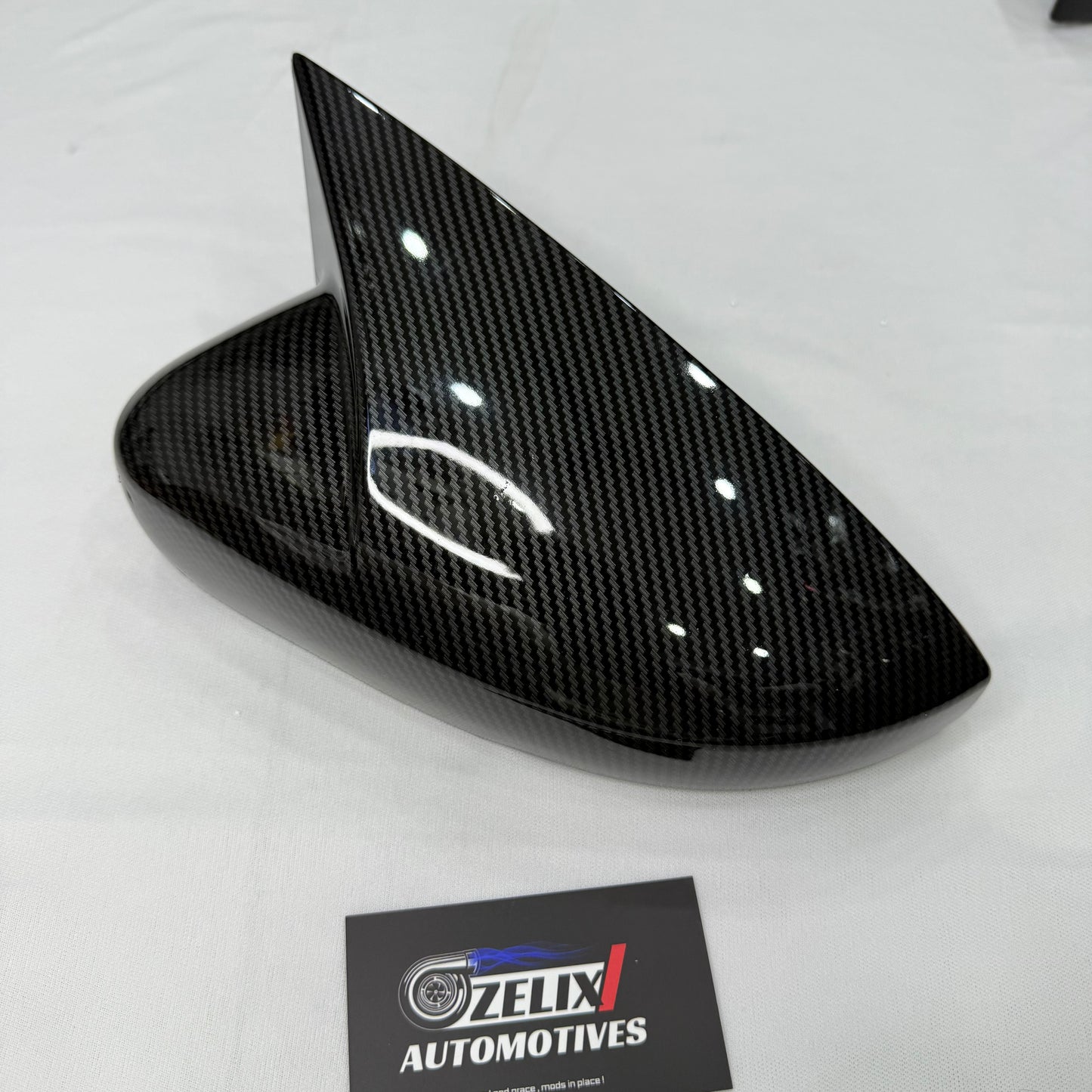 Batman-Style Mirror Covers For Polo, Vento, Ameo And Rapid (Inbuilt Indicator Mirrors Only)