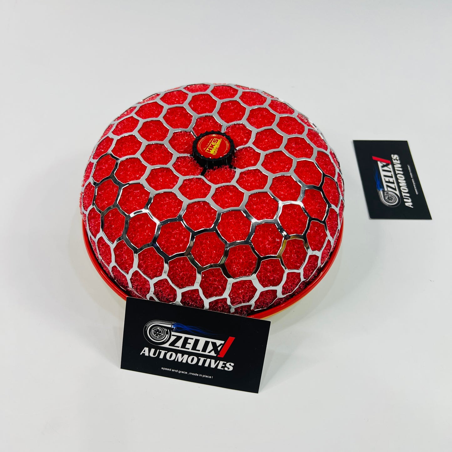 Mushroom Air Filter Red | Universal Aftermarket Air Intake Filter