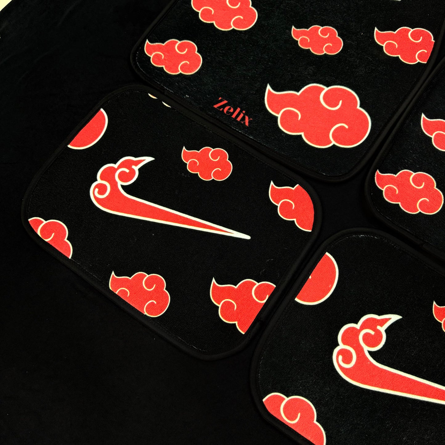 Akatsuki Cloud Design Car Mats | Universal