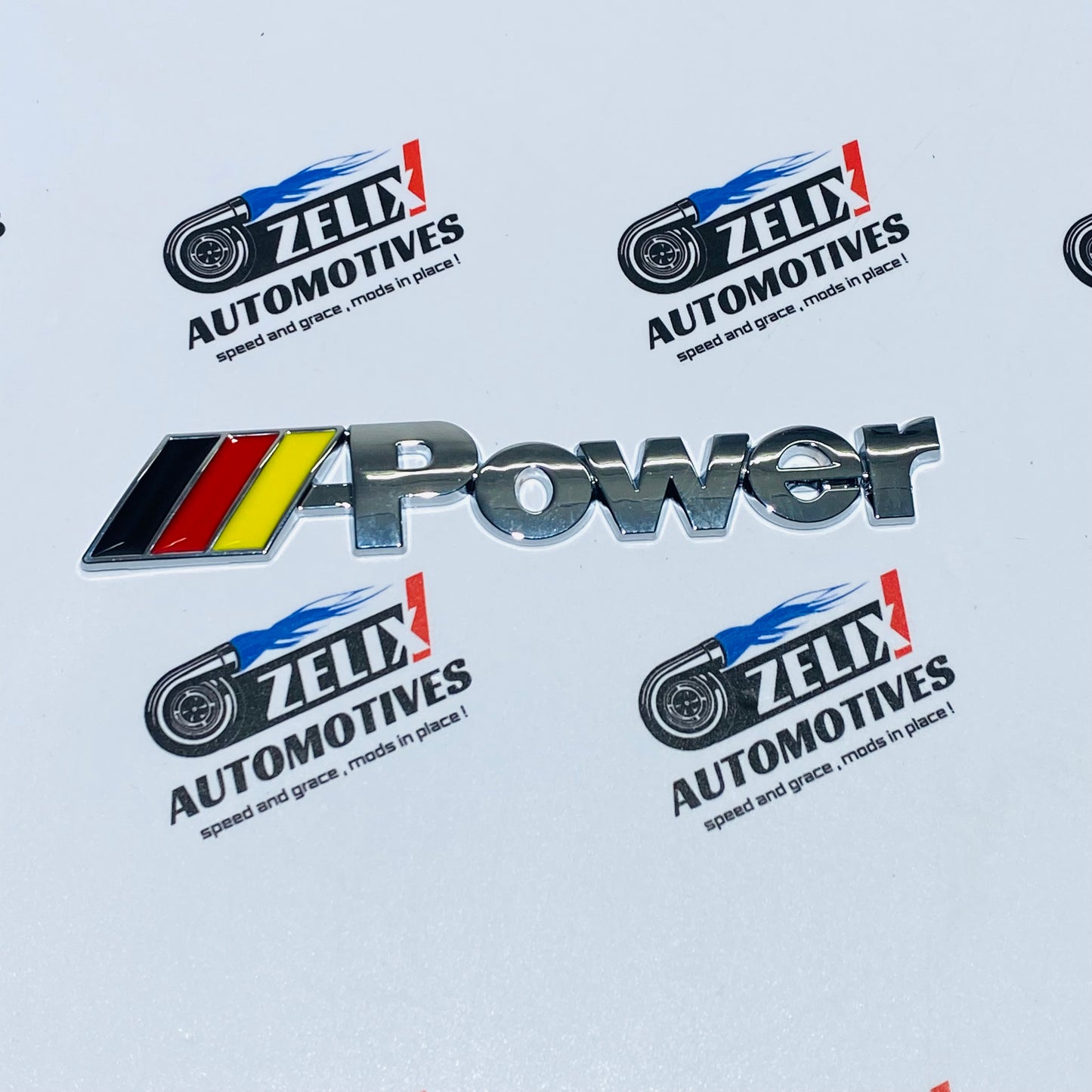 Rear Emblems M-Power Style OEM-Design | Enhances rear styling