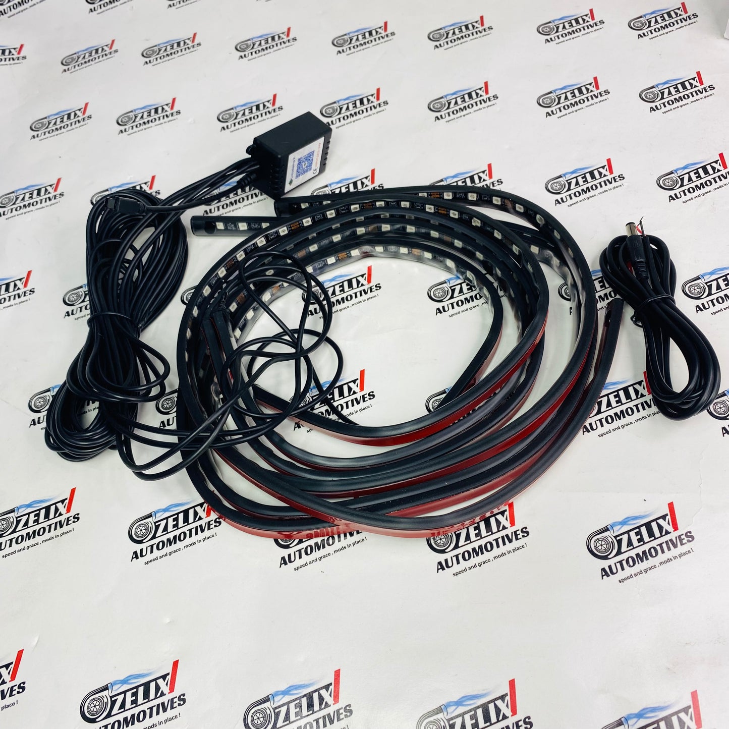 easy to install RGB underbody lights for car