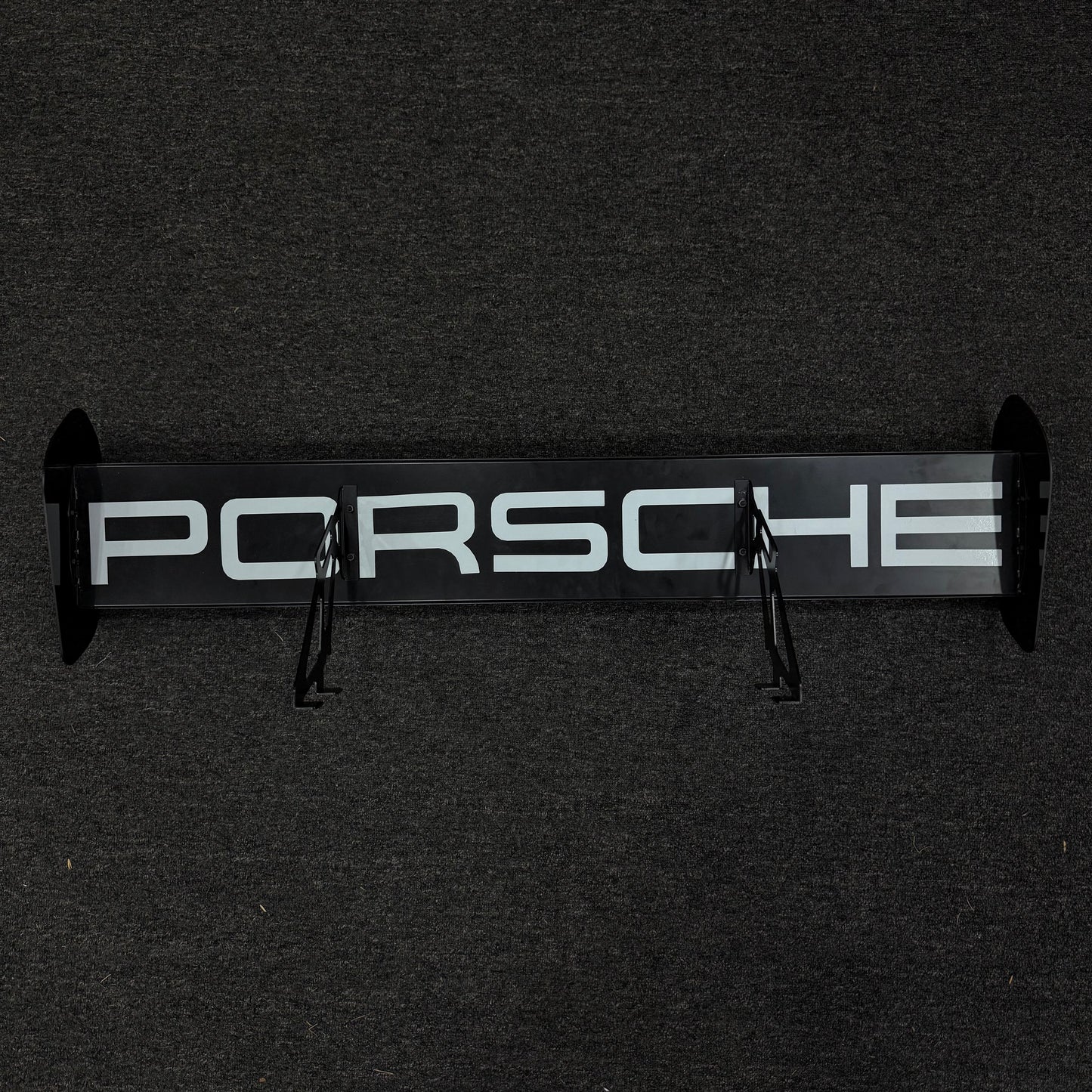 Porsche GT4 RS Metal Spoiler Shelf | Motorsports Inspired Display Shelf
