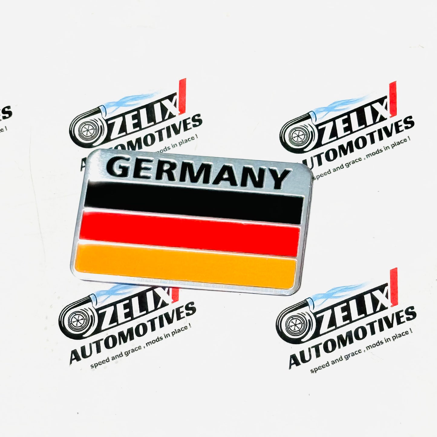 Germany Flag Sticker | Premium for Exterior and Interior Styling