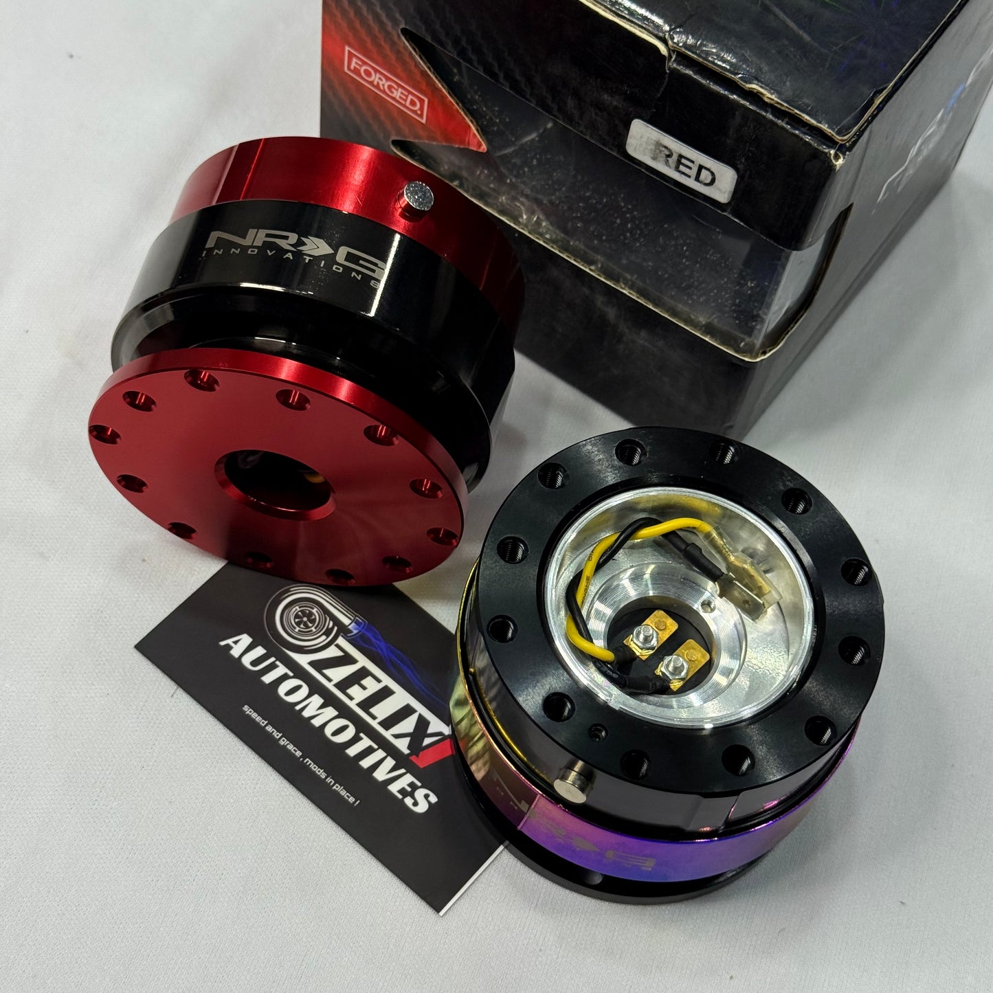 NRG Quick Release Hub 2.0 | Universal Aftermarket Steering Wheel Quick Release Kit