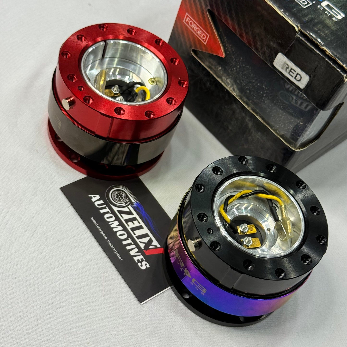 NRG Quick Release Hub 2.0 | Universal Aftermarket Steering Wheel Quick Release Kit