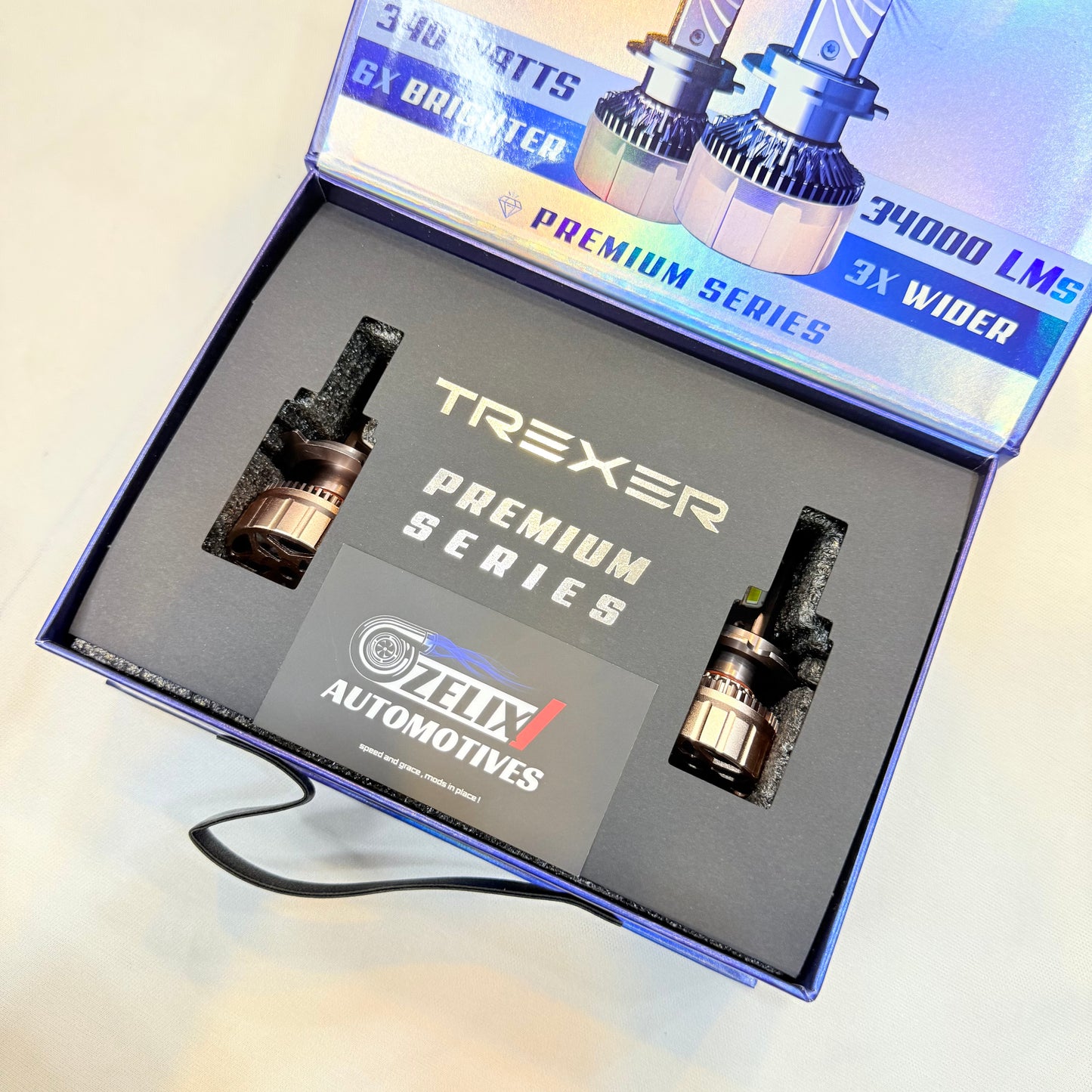 Trexer 340 Watts Headlight LED Bulbs