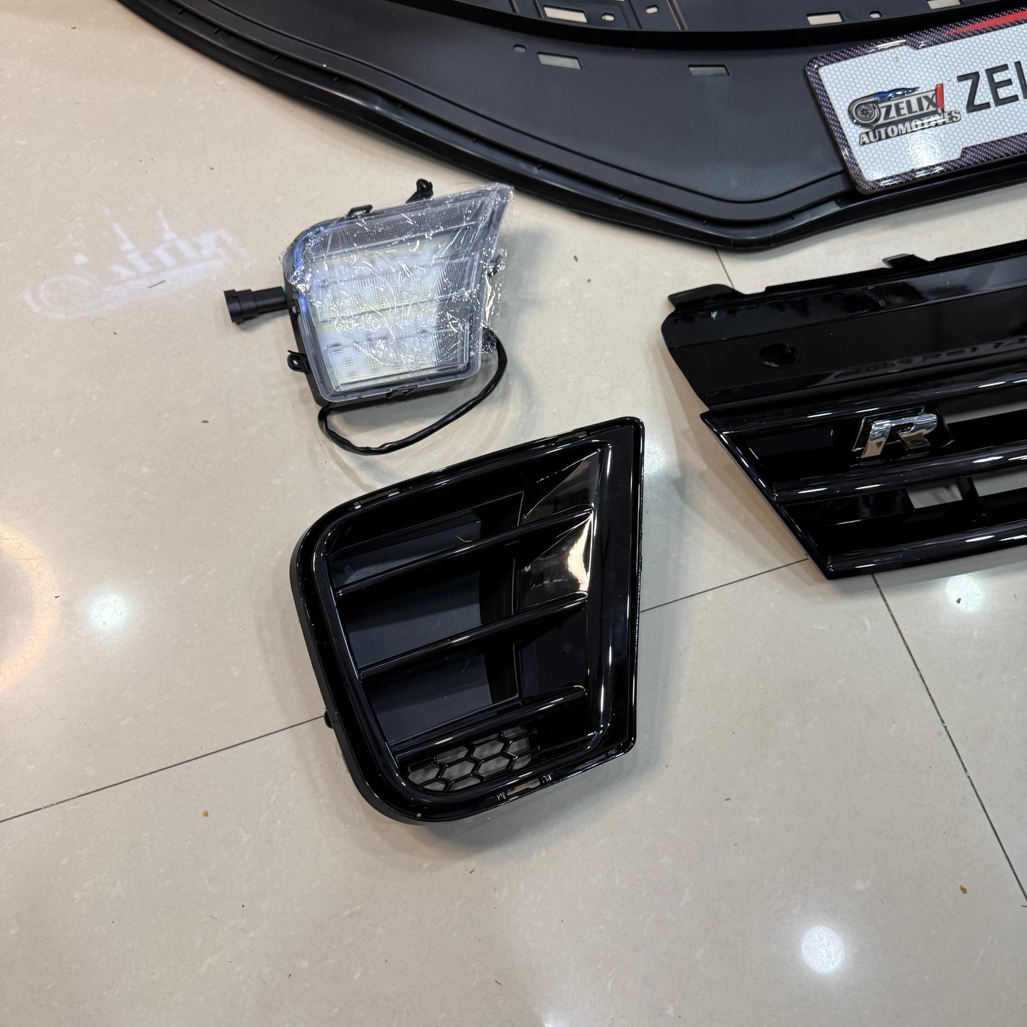 Polo And Vento WRC Front Bumper Kit With DRLs | Aftermarket