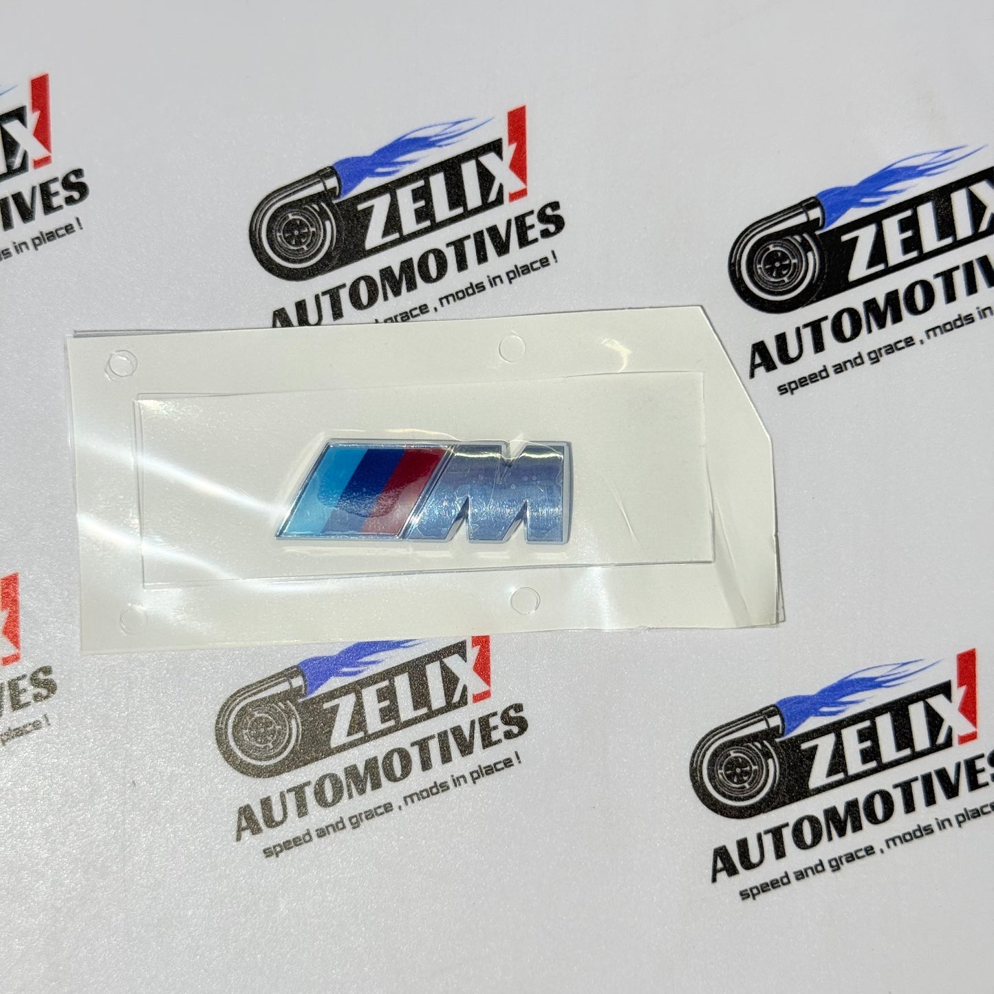 Fender Sticker M-Performance Style | OEM-Design Chrome/Black Colour Options