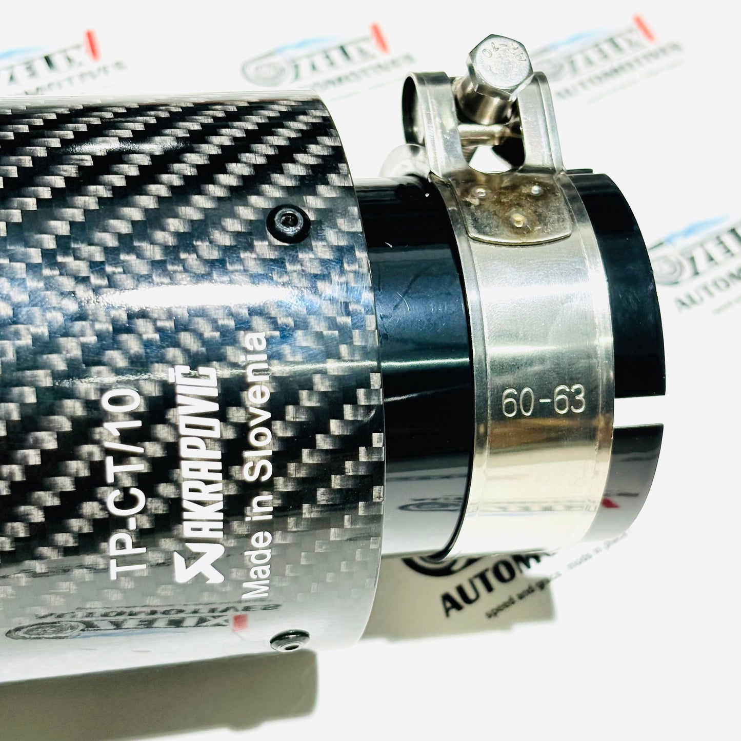 Akrapovic Single Exhaust Tip | Carbon Fiber Finish with New Outlet Design