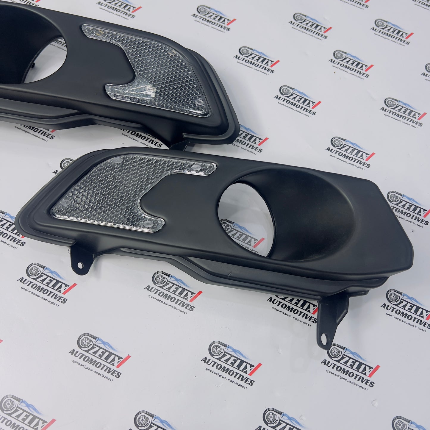 Polo Fog Lamp Bracket (Pair) | Universal Aftermarket Mounting Brackets.