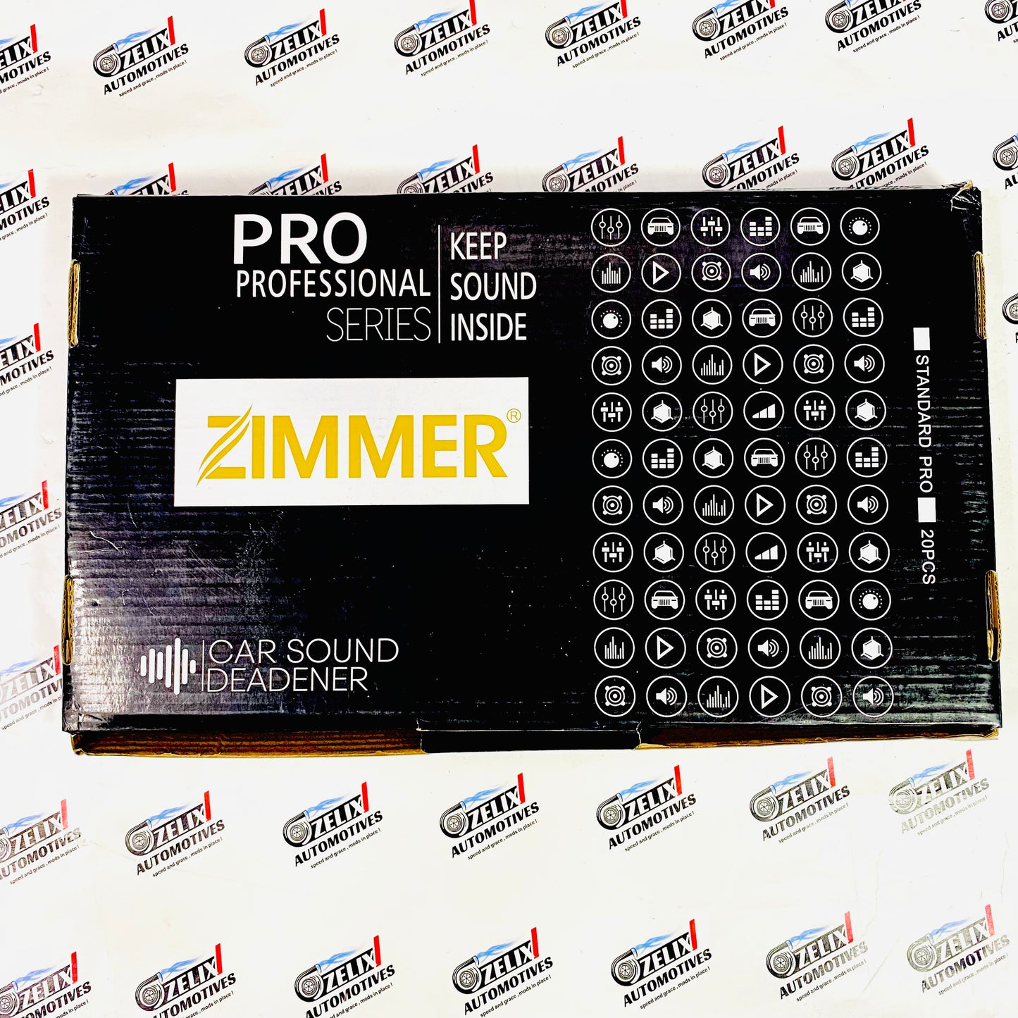 Zimmer Pro car sound Damping sheets