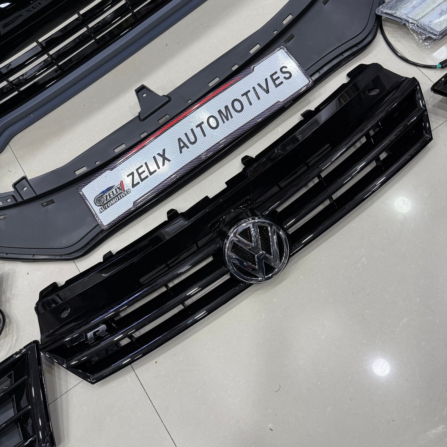 Polo And Vento WRC Front Bumper Kit With DRLs | Aftermarket