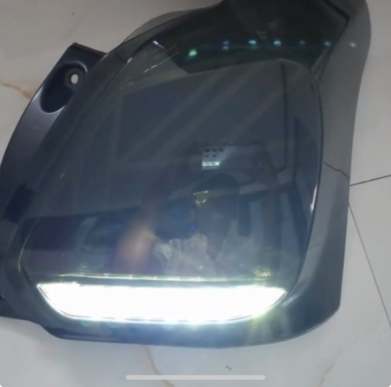 Maruti Suzuki Swift Mini Cooper Style LED Tail Lights | Aftermarket Type-3 Taillamp Fits 2018+ Models