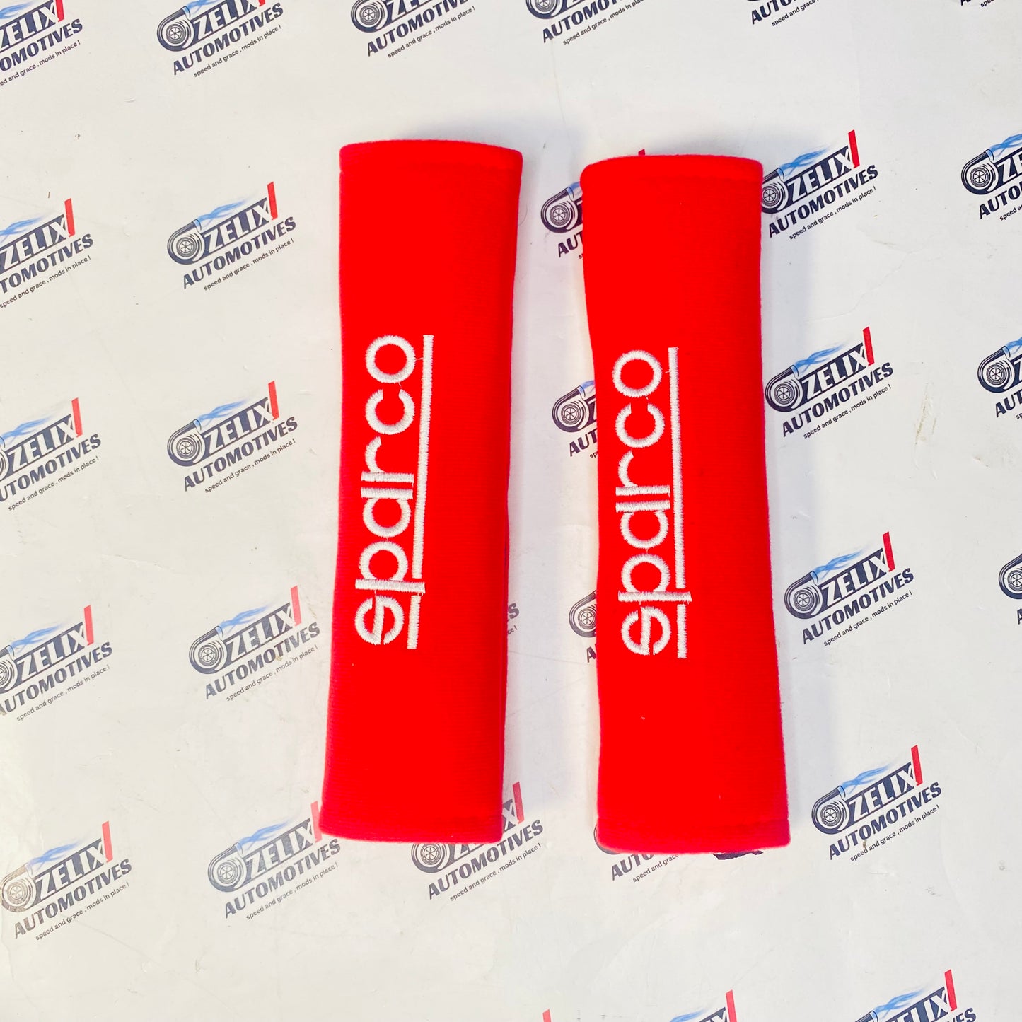 Sparco Seat Belt Shoulder Pads – Premium Racing Comfort