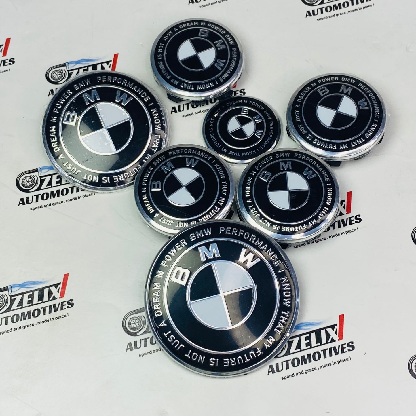 BMW Emblems | Set of 7 Replacement Logos
