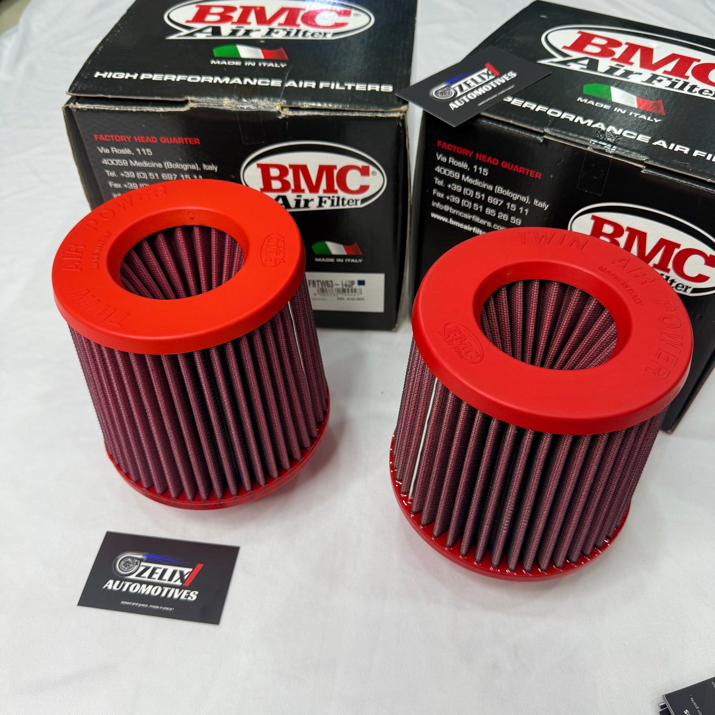 BMC 2.5 Inch Double Direct Induction | High-Flow Aftermarket Air Filter