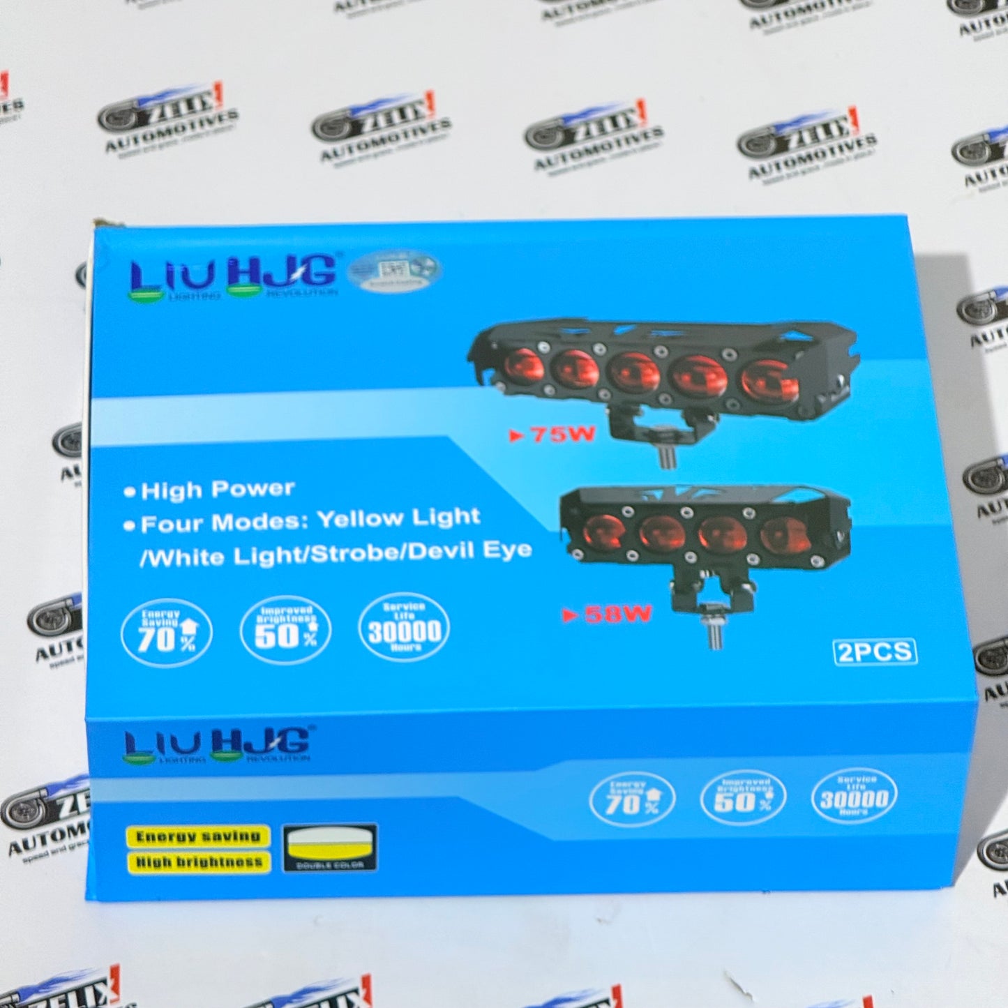 HJG 4-Lens Auxiliary Lights | 120W Mega Drive LED Fog Lamps