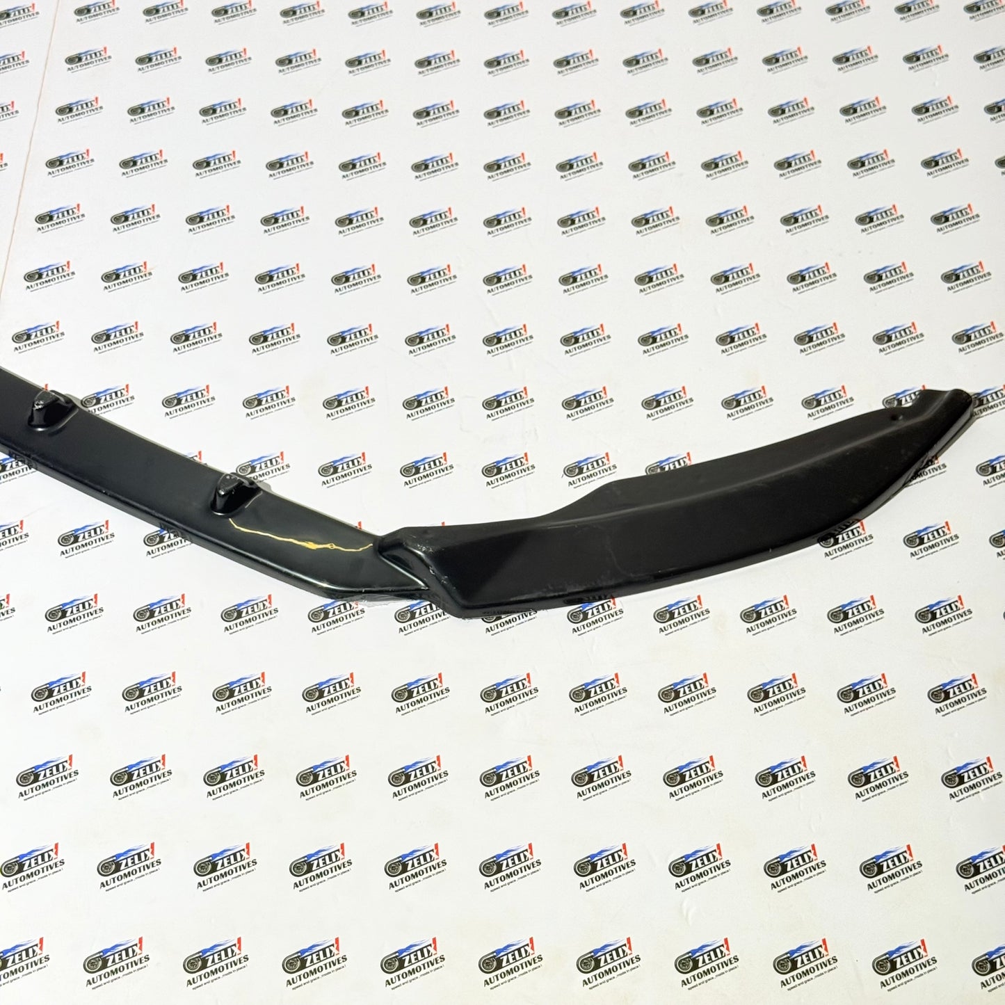 Skoda Octavia MK3 4-Fin Front Splitter | Premium Glossy Black Finish Compatible with (2016–2020)