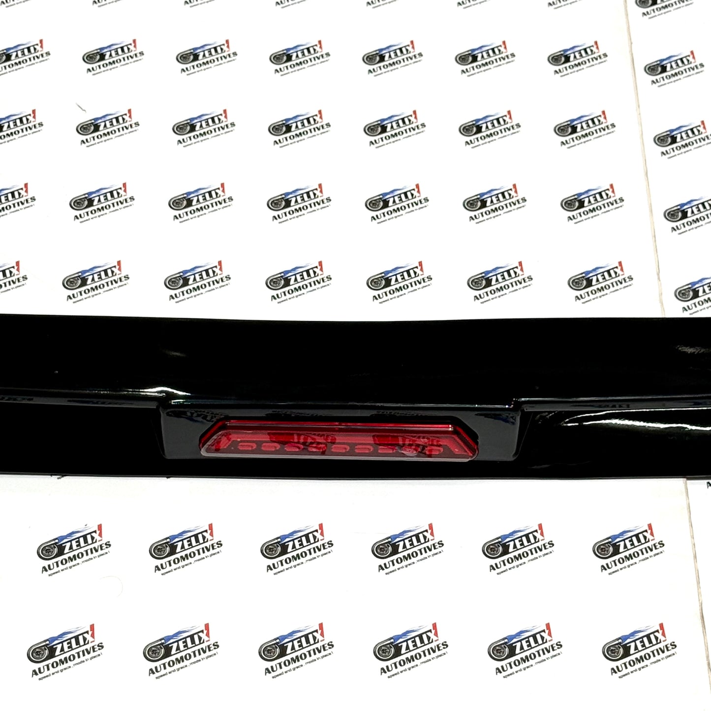 Rear Bumper Diffuser with LED Brake Light Compatible With BMW E36 3-Series