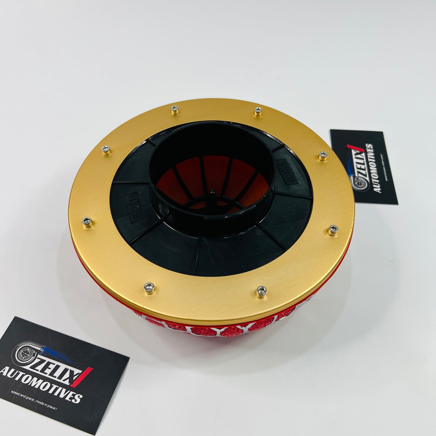 Mushroom Air Filter Red | Universal Aftermarket Air Intake Filter