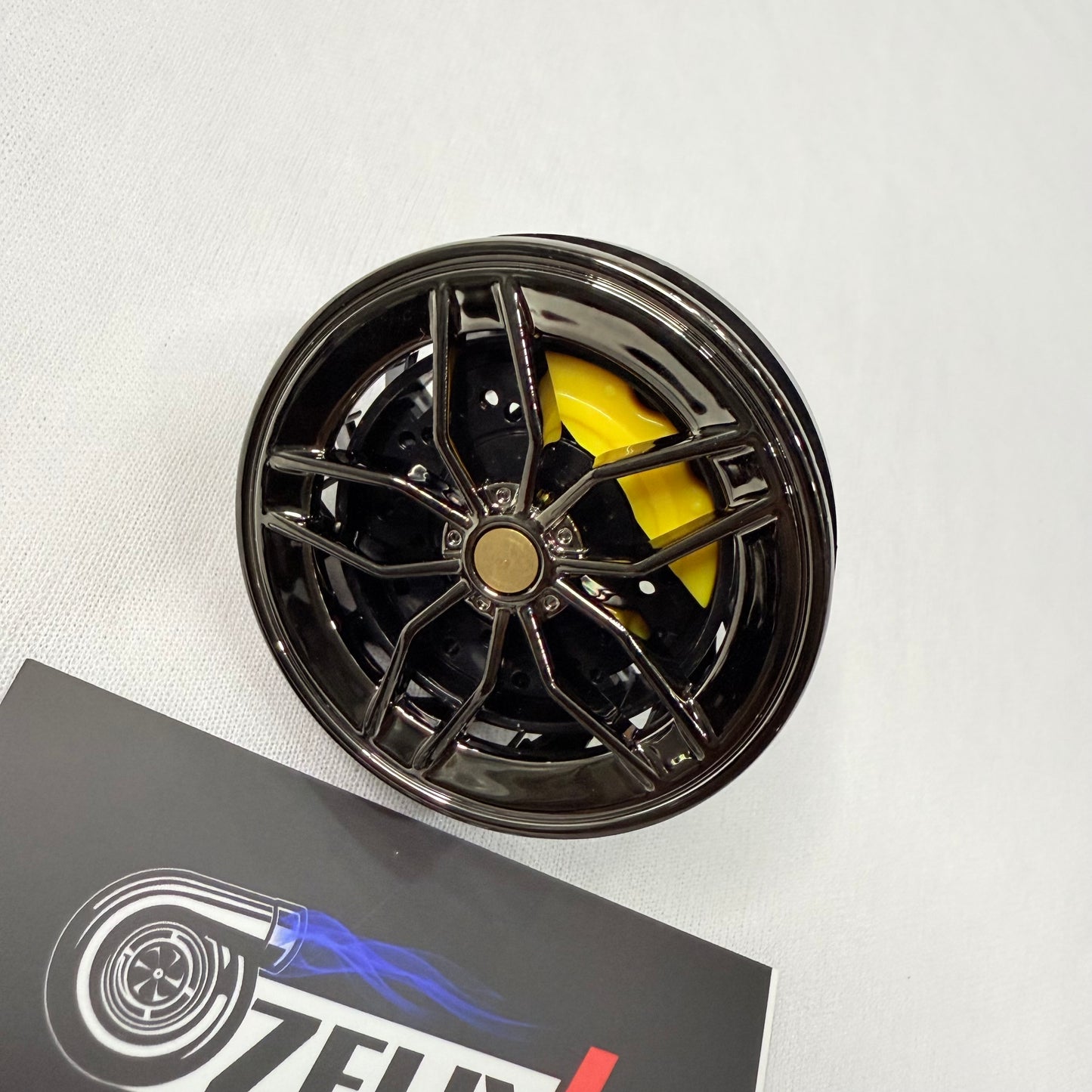 Alloy AC vent air freshener Black
