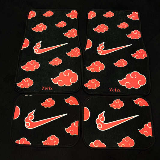 Akatsuki Cloud Design Car Mats | Universal