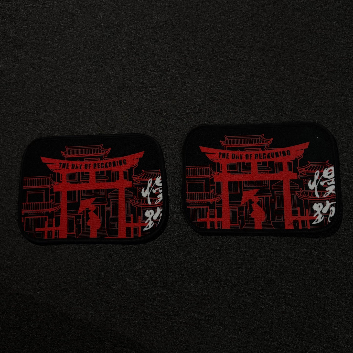 Day of Reckoning Themed Car Floor Mats | Premium quality printed surface