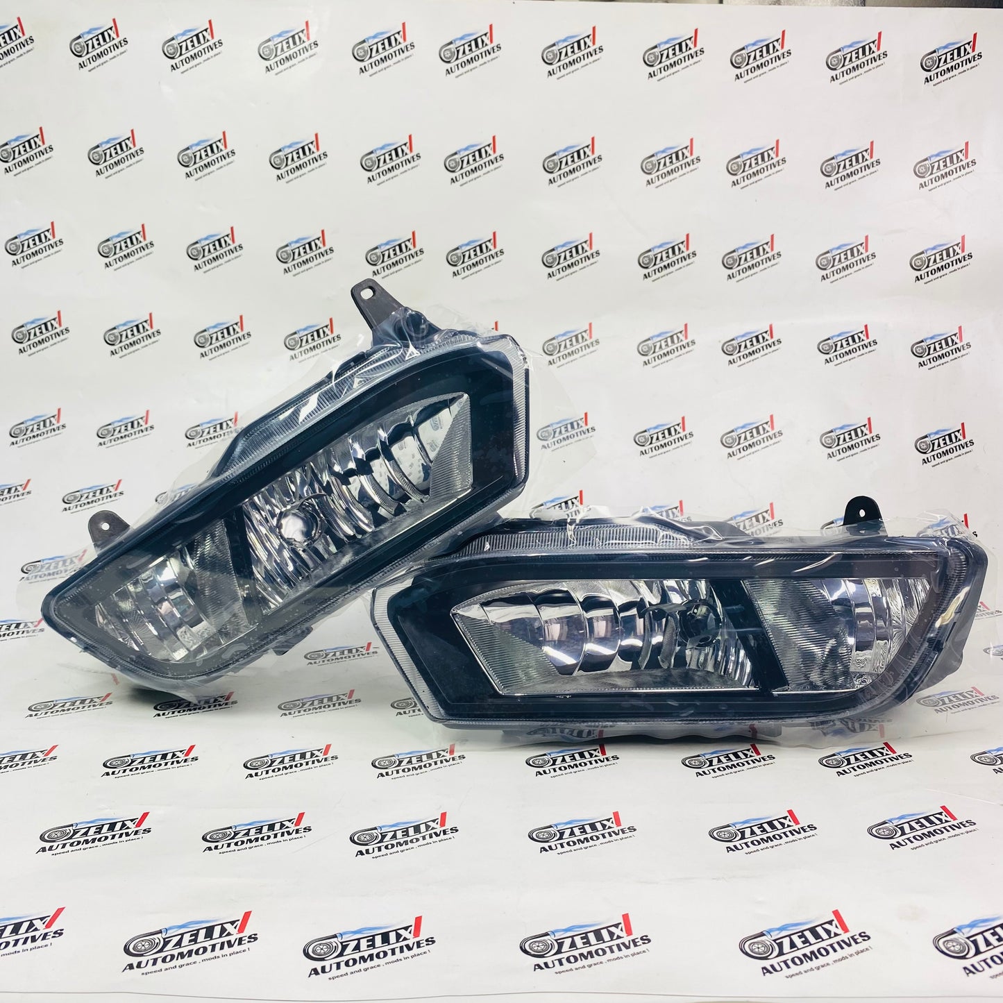 Polo Type 2 front fog lamp set aftermarket