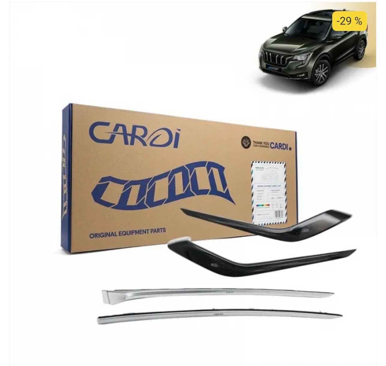 Mahindra- XUV700 OEM Ambient Light Kit (2021+) | CARDI (22-Piece