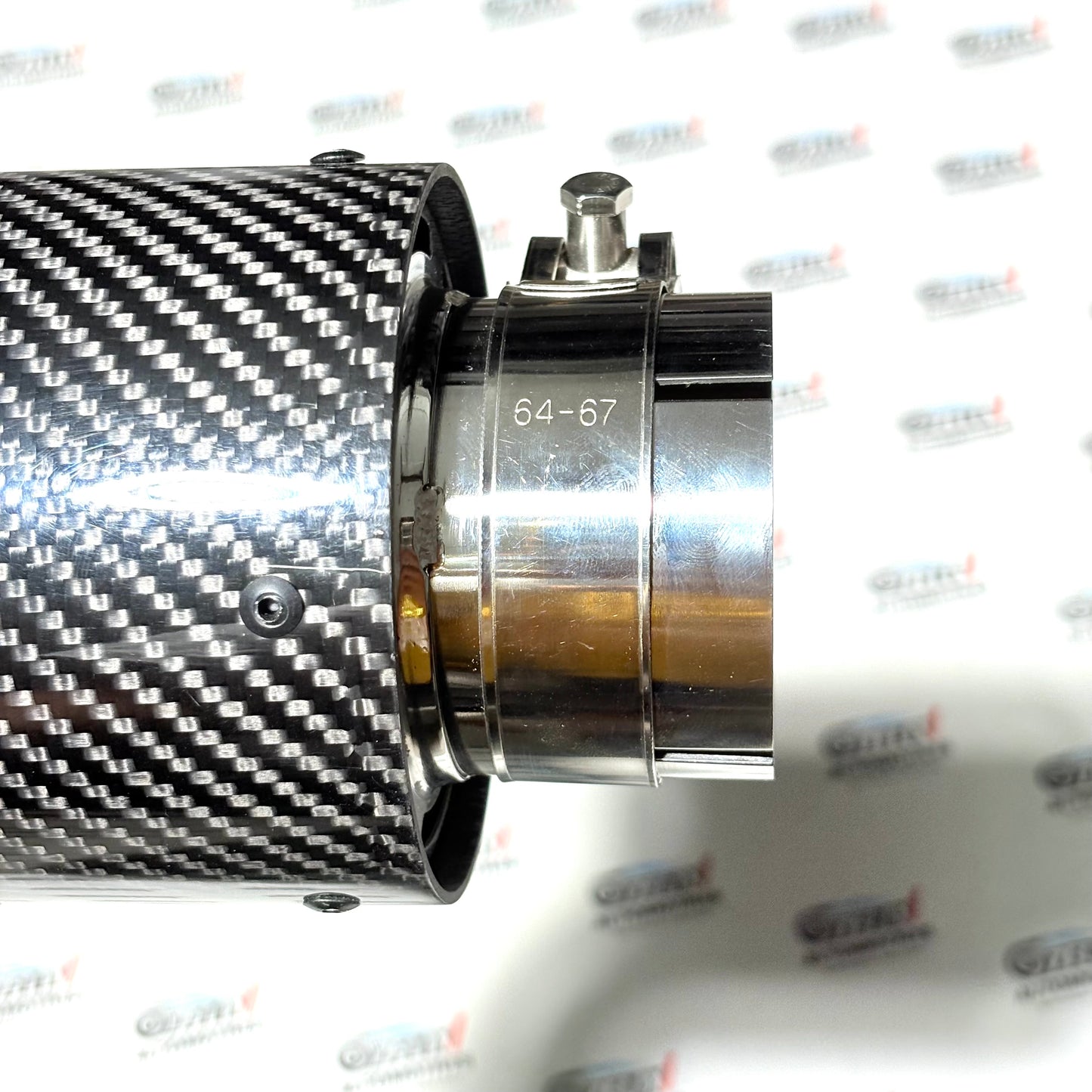 BORLA- CARBON FIBER Exhaust Tip – 64mm Inlet Universal Fit