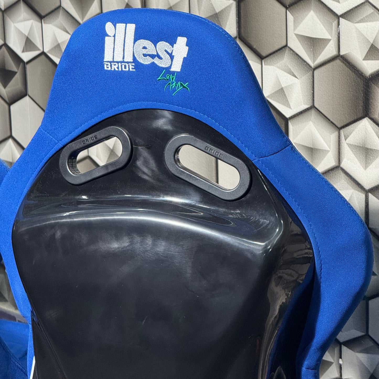 Bride illest Low Max Edition Racing Bucket Seats | Premium Blue Colour Finish