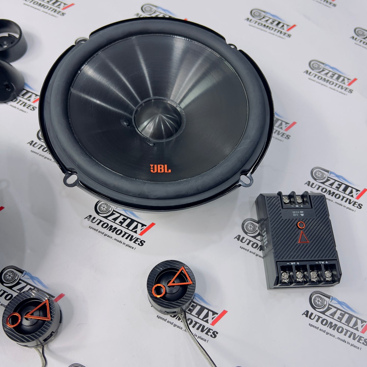 JBL Stage 3 | 6.5 Inch 500W 2 Way Component System Car Speakers