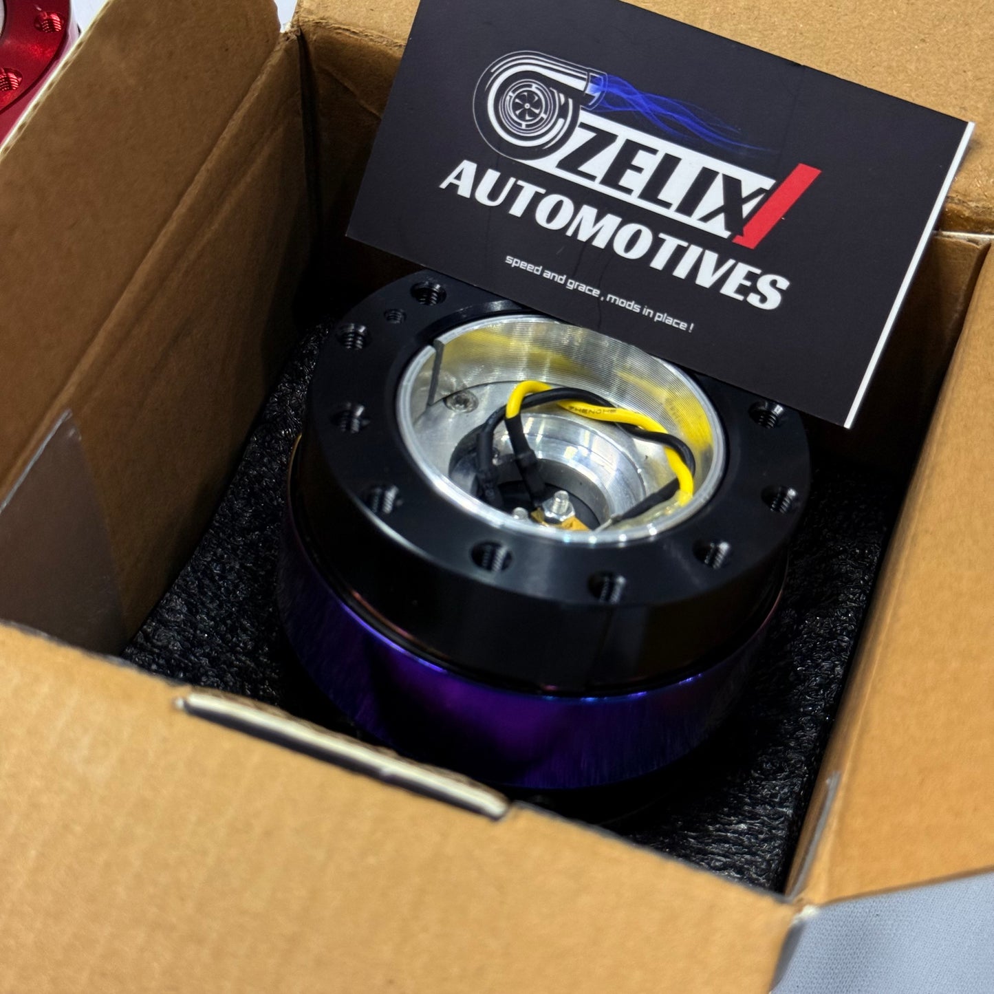 NRG Quick Release Hub 2.0 | Universal Aftermarket Steering Wheel Quick Release Kit