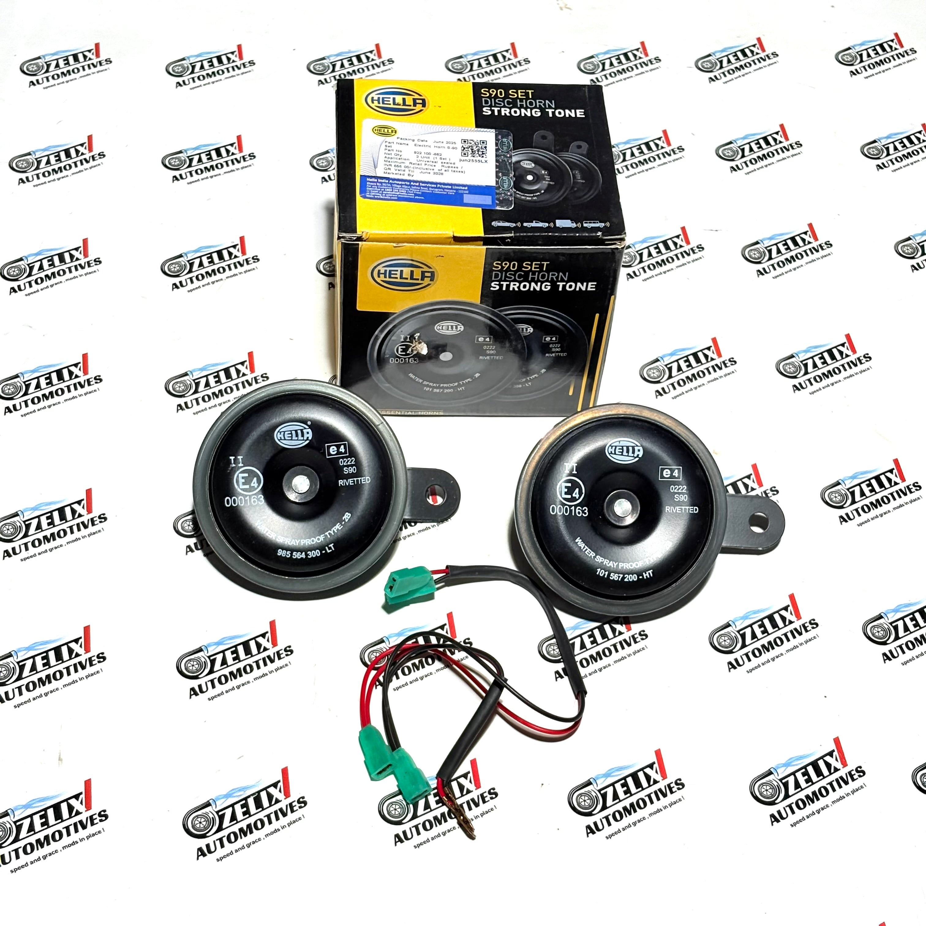 Hella S90 Disc Horn | Strong Tone Suitable for Most Vehicles