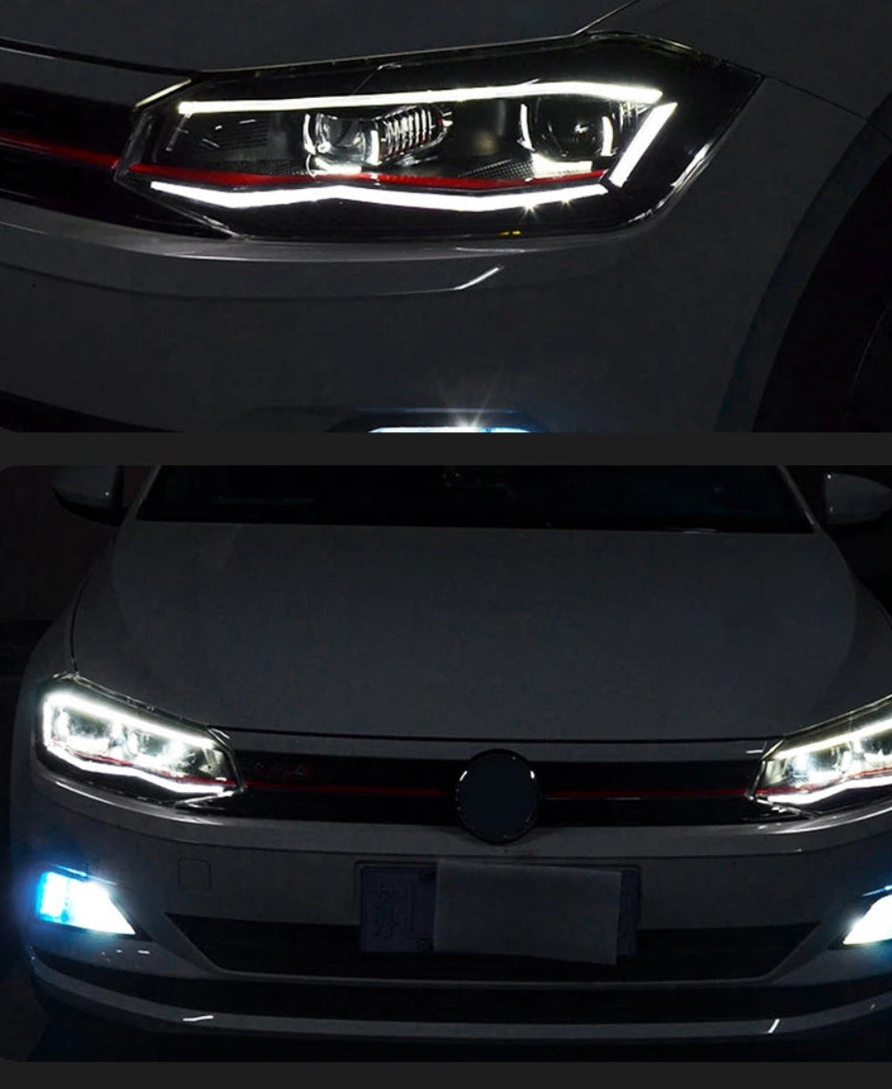 Polo And Vento Angel Eye Head Lights | Aftermarket