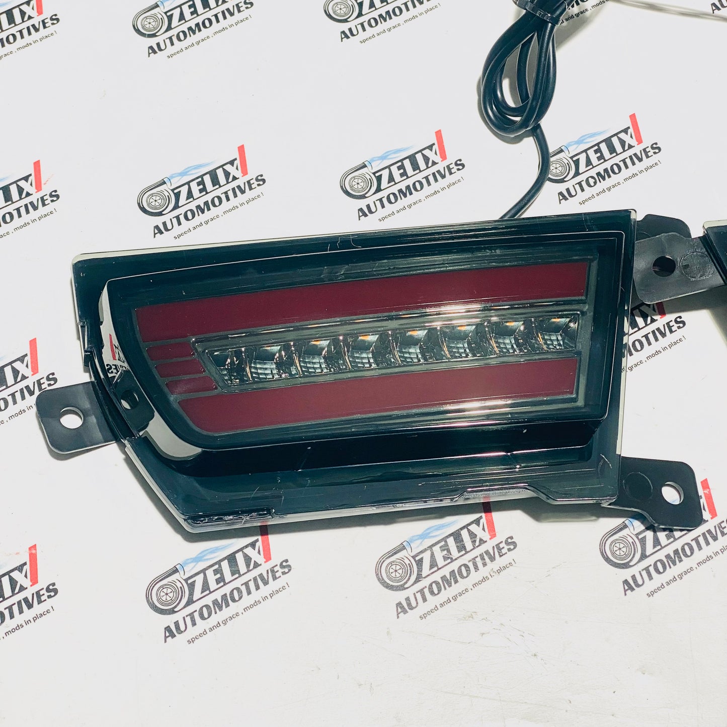 Mahindra Scorpio-N 3D LED Reflector Lights | Matrix-Style Rear Bumper Lamps