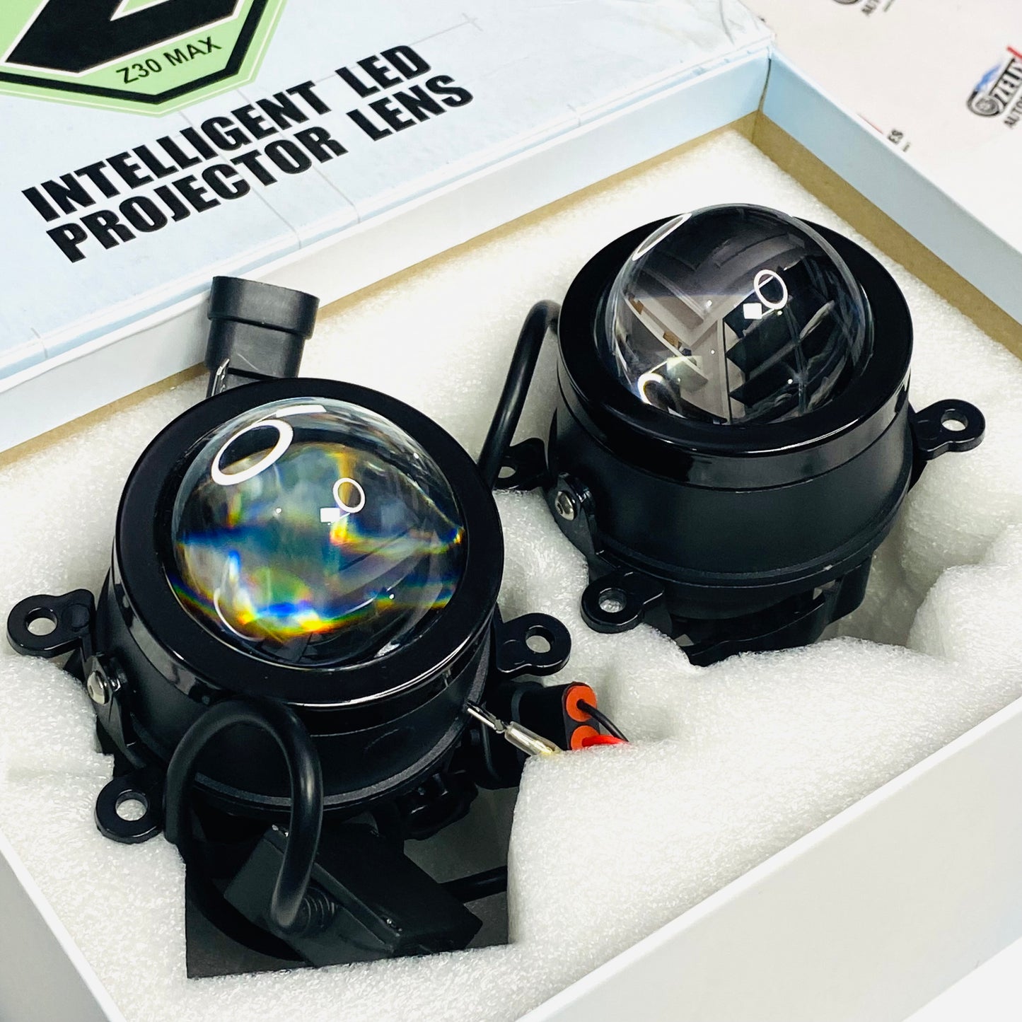 ZIMMER Z30 Max 3-Inch Intelligent Bi-LED Projector Fog Light | Universal Aftermarket