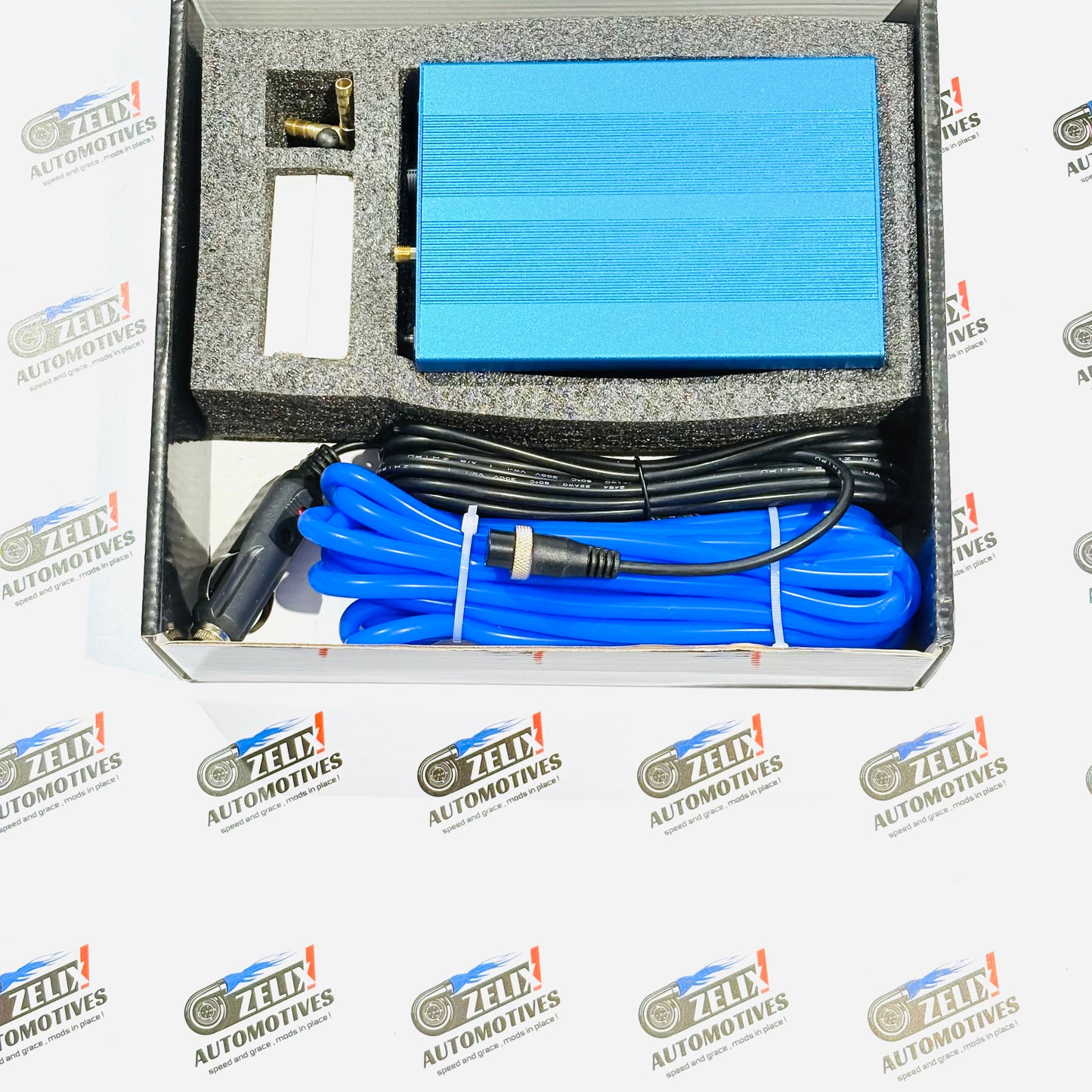 Remus Valvetronic Short Can Exhaust Muffler | Dual Burnt Blue Tips