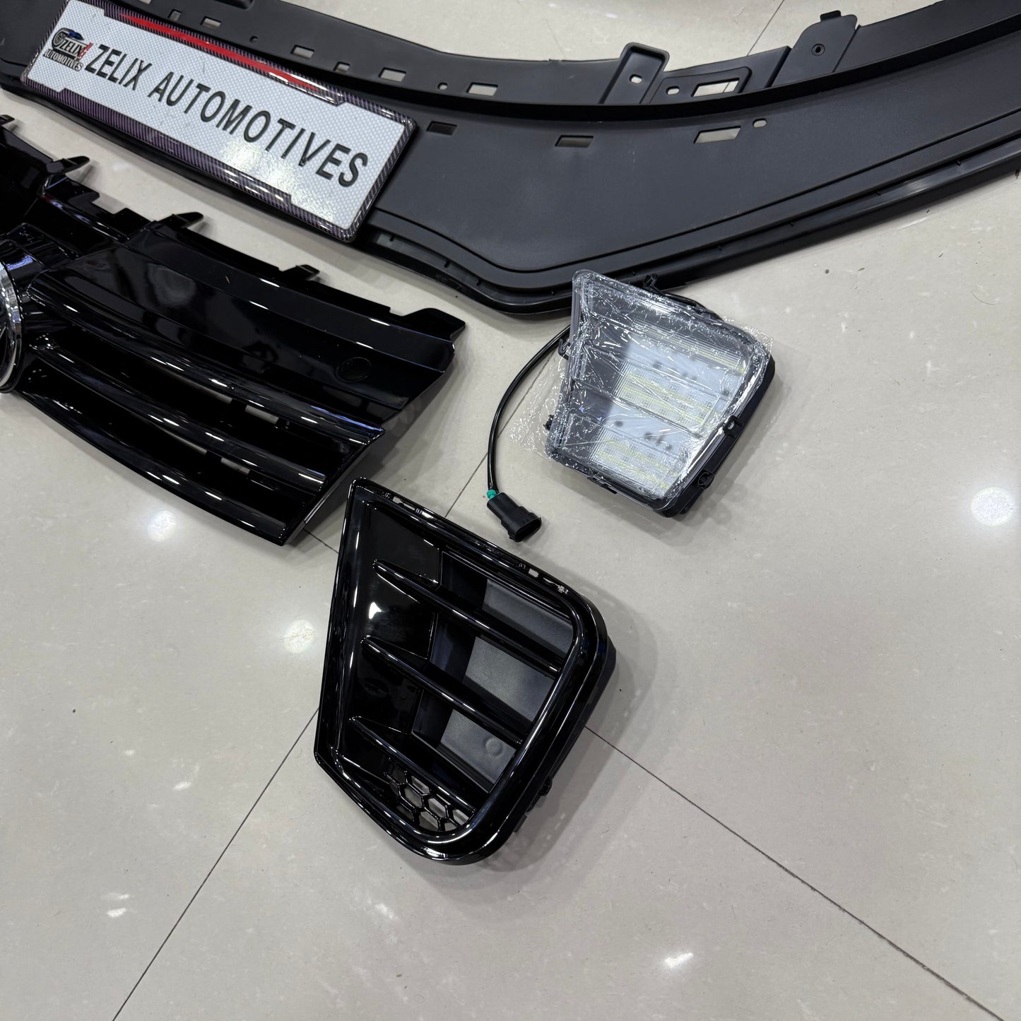 Polo And Vento WRC Front Bumper Kit With DRLs | Aftermarket