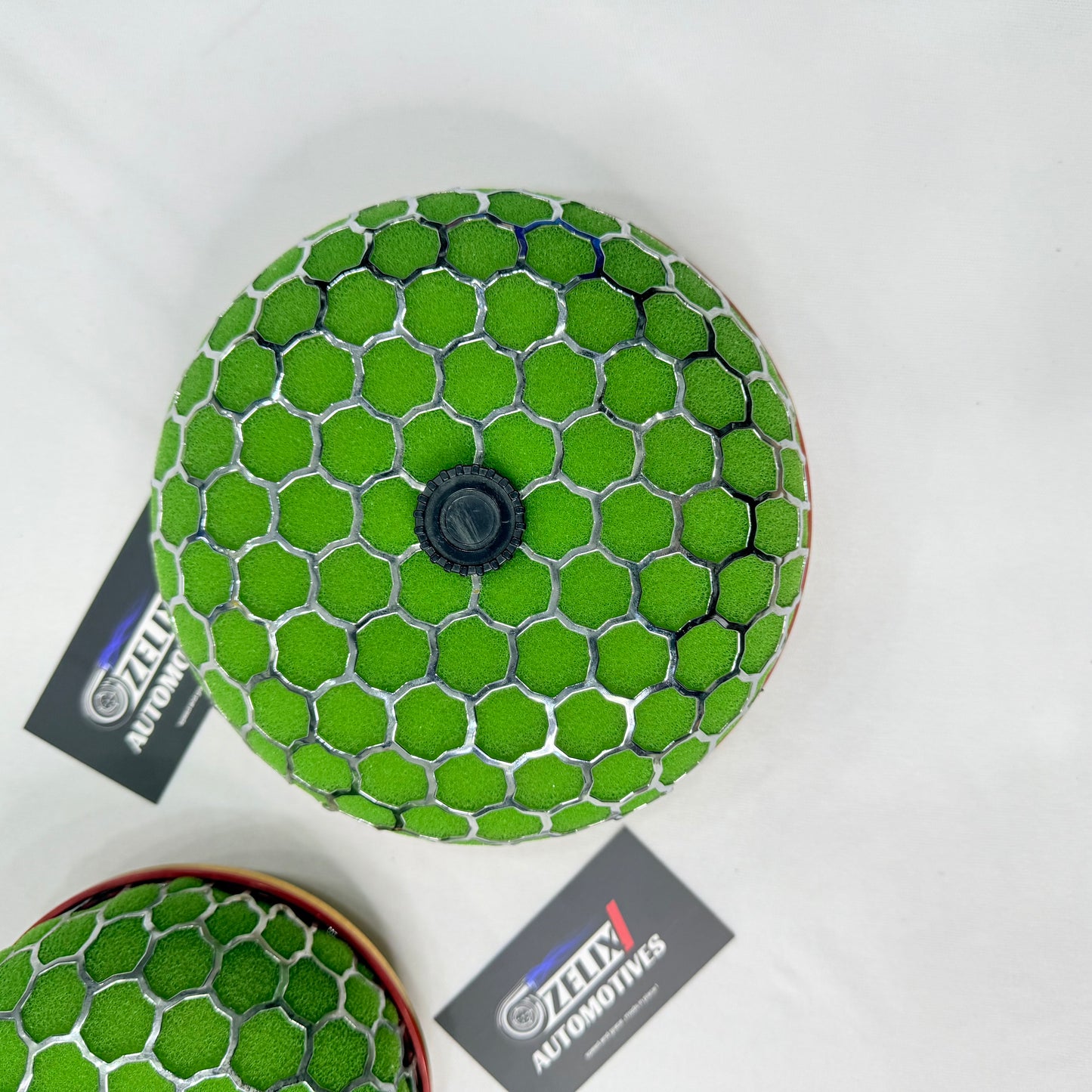 Mushroom Air Filter Green | Universal Air Intake Filter