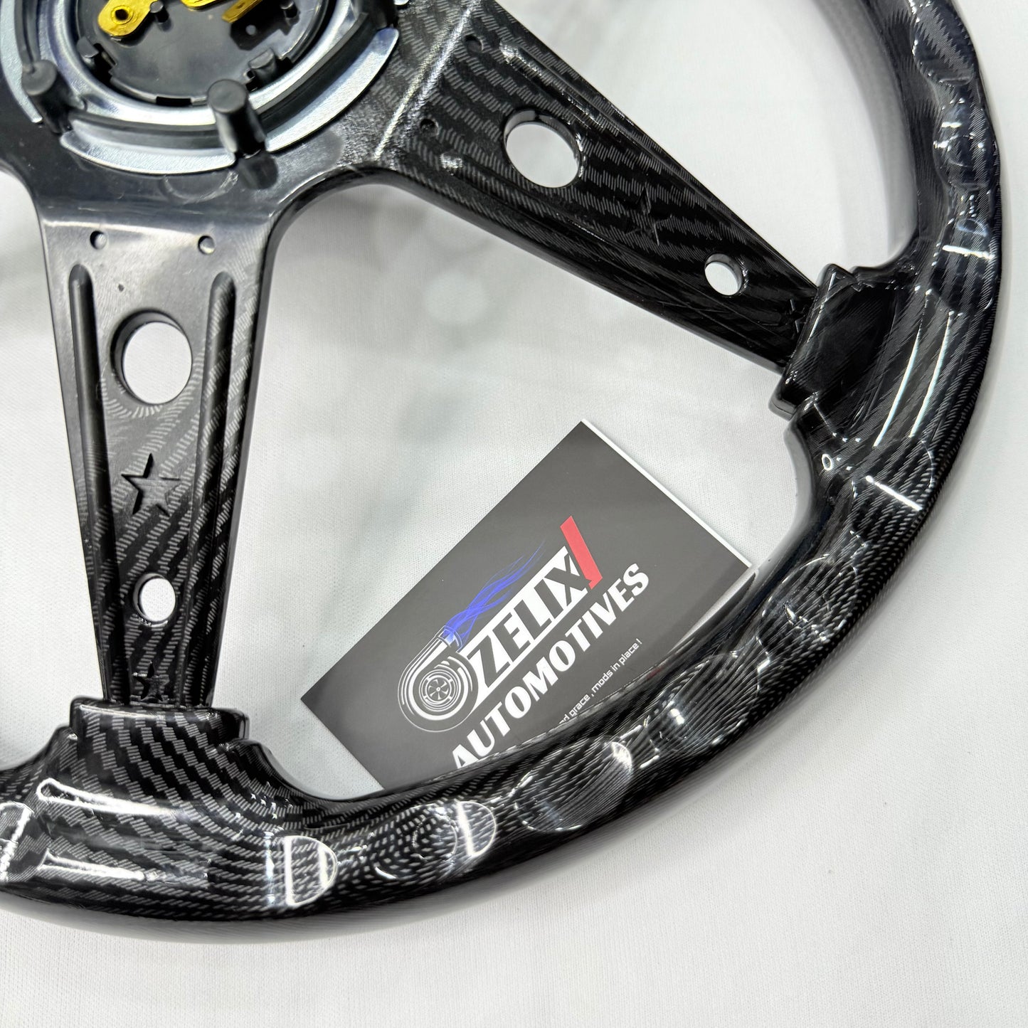 SPARCO 14 Inch 5 Spoke Carbon Steering Wheel