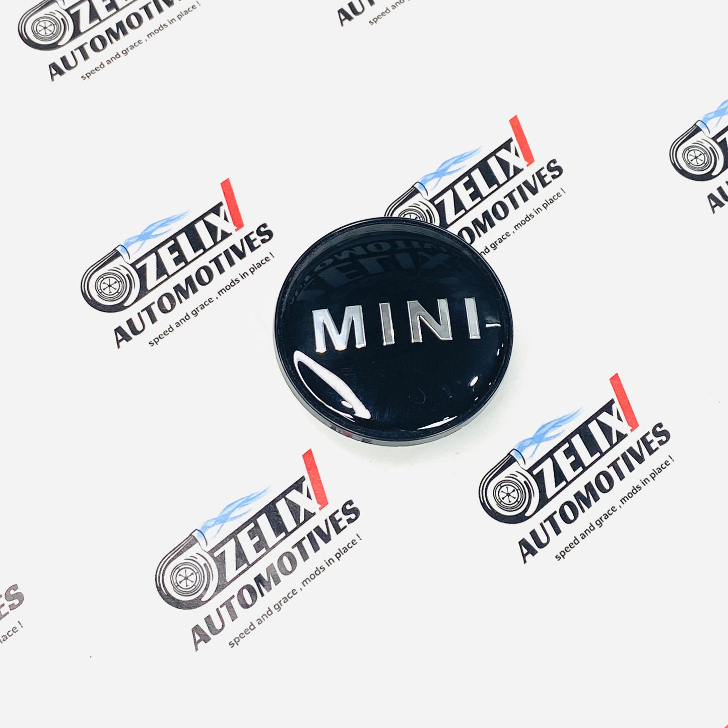 Aftermarket Mini wheel center caps set of 4