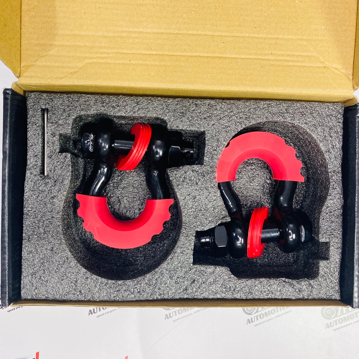 Tow Shackles 4x4 Recovery | OFF-Road Metal Hooks (Pair)