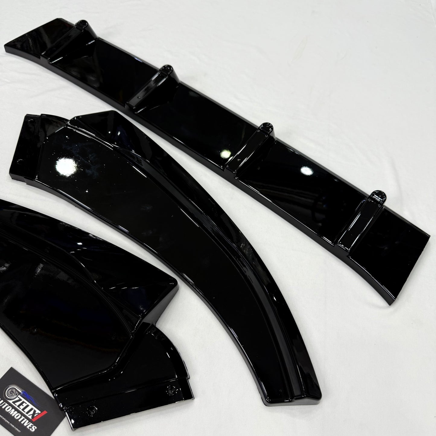 Virtus And Slavia 3-Piece Front Splitter | Aftermarket