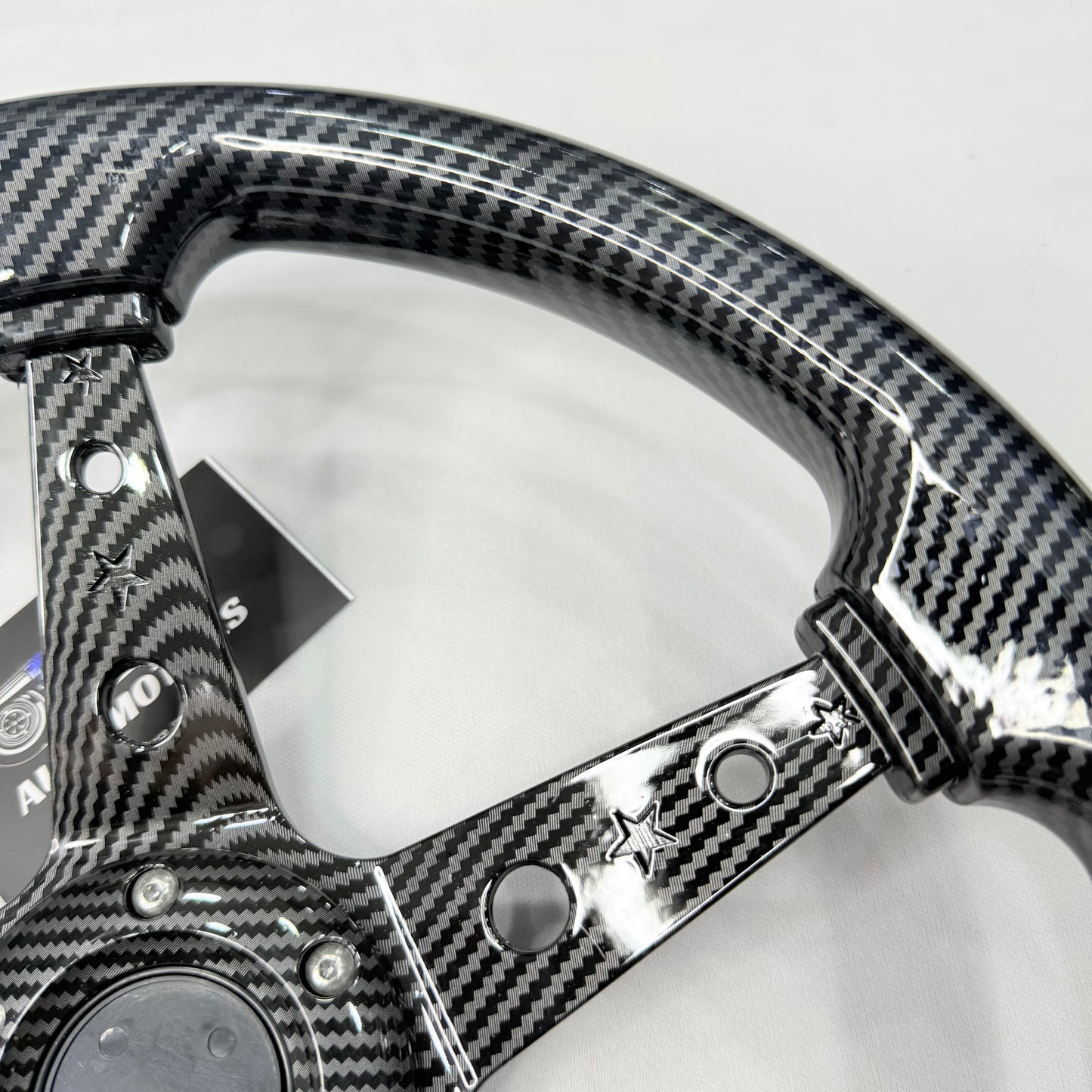 SPARCO 14 Inch 5 Spoke Carbon Steering Wheel