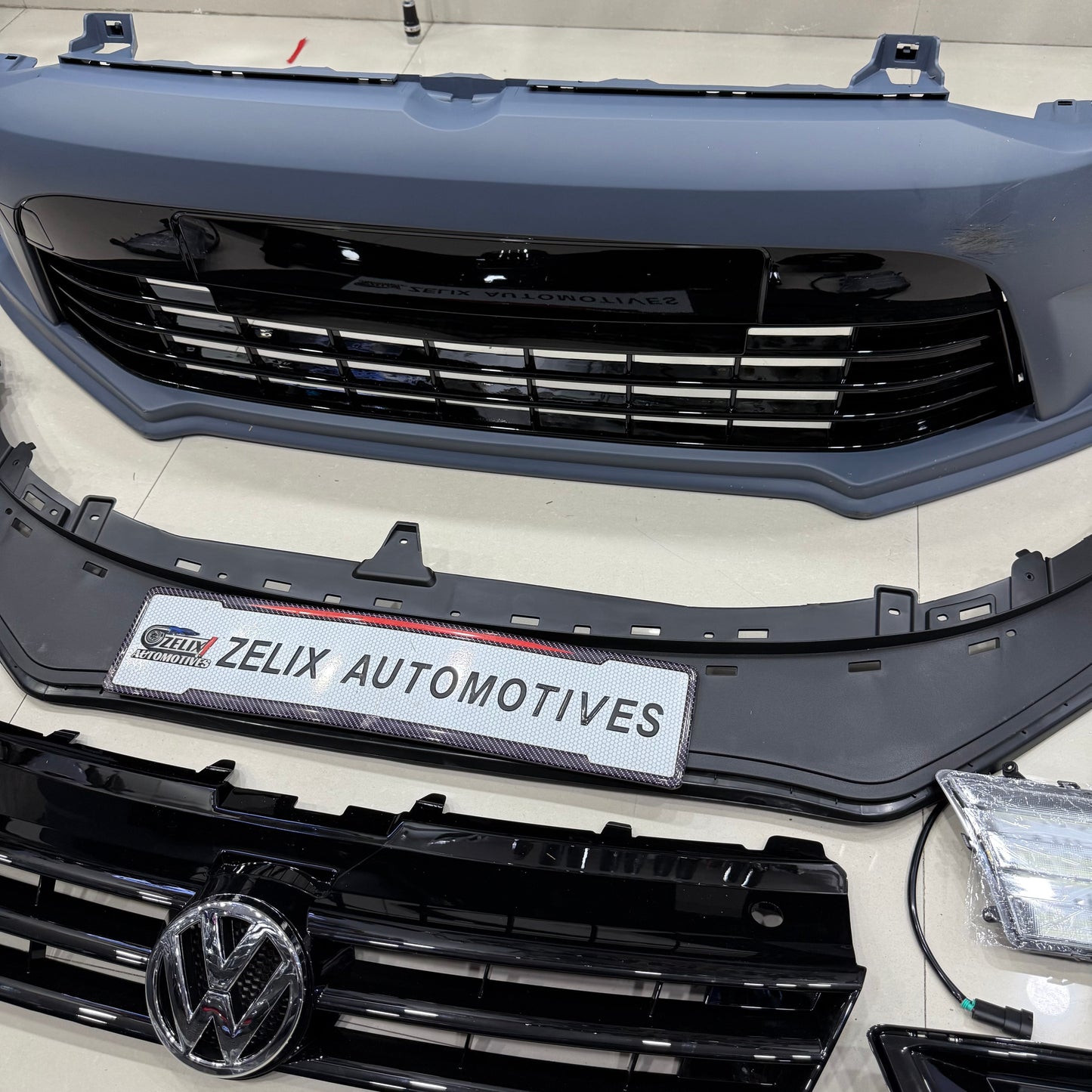 Polo And Vento WRC Front Bumper Kit With DRLs | Aftermarket